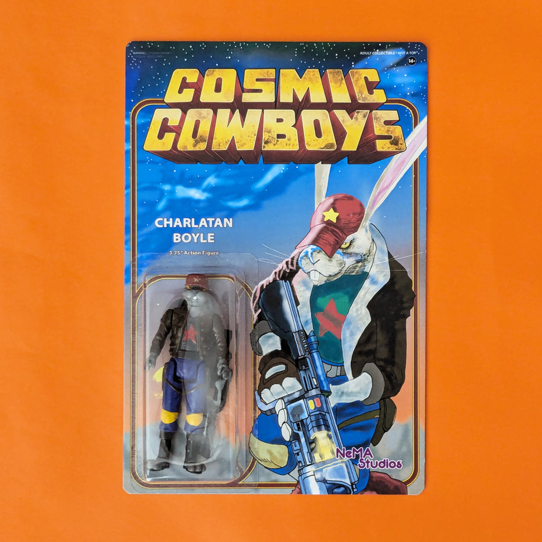 Cosmic Cowboys - Charlatan Boyle 3.75 Action Figure