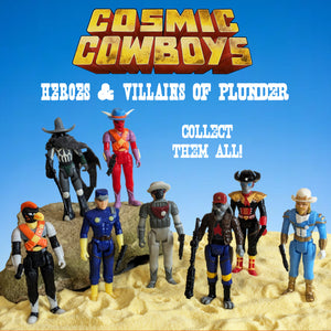 Cosmic Cowboys - Charlatan Boyle 3.75 Action Figure