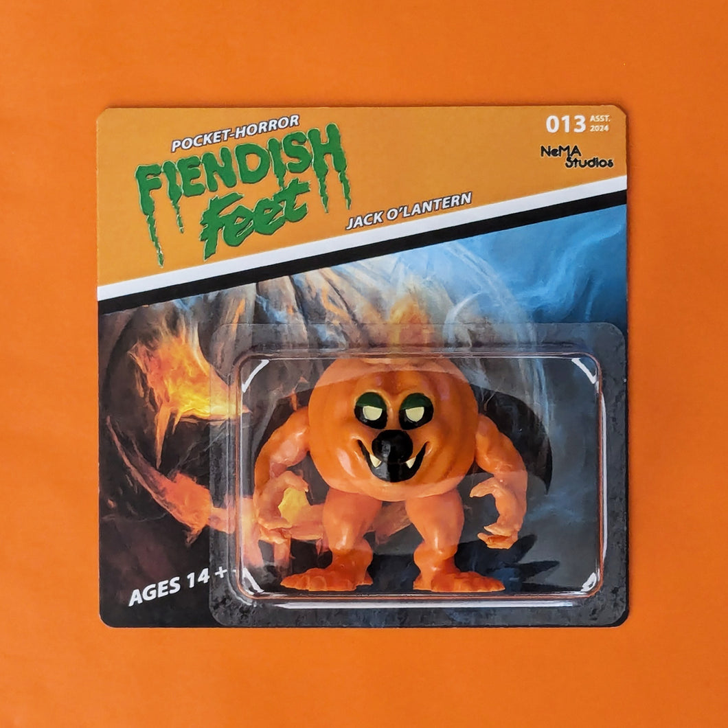 NeMA Studios - Pocket Horror - Fiendish Feet Jack O Lantern