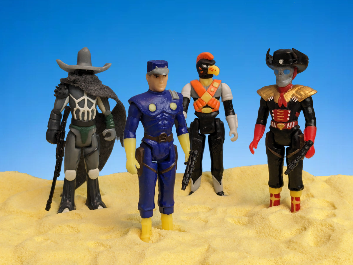 Cosmic Cowboys - Voidbot 3.75 Action Figure – NeMA Studios