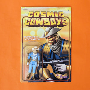 Cosmic Cowboys - Starmarshall Colt Lazeor 3.75 Action Figure